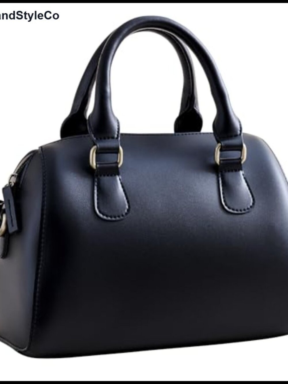 Vegan Leather Vintage Top Handle Satchel Purse